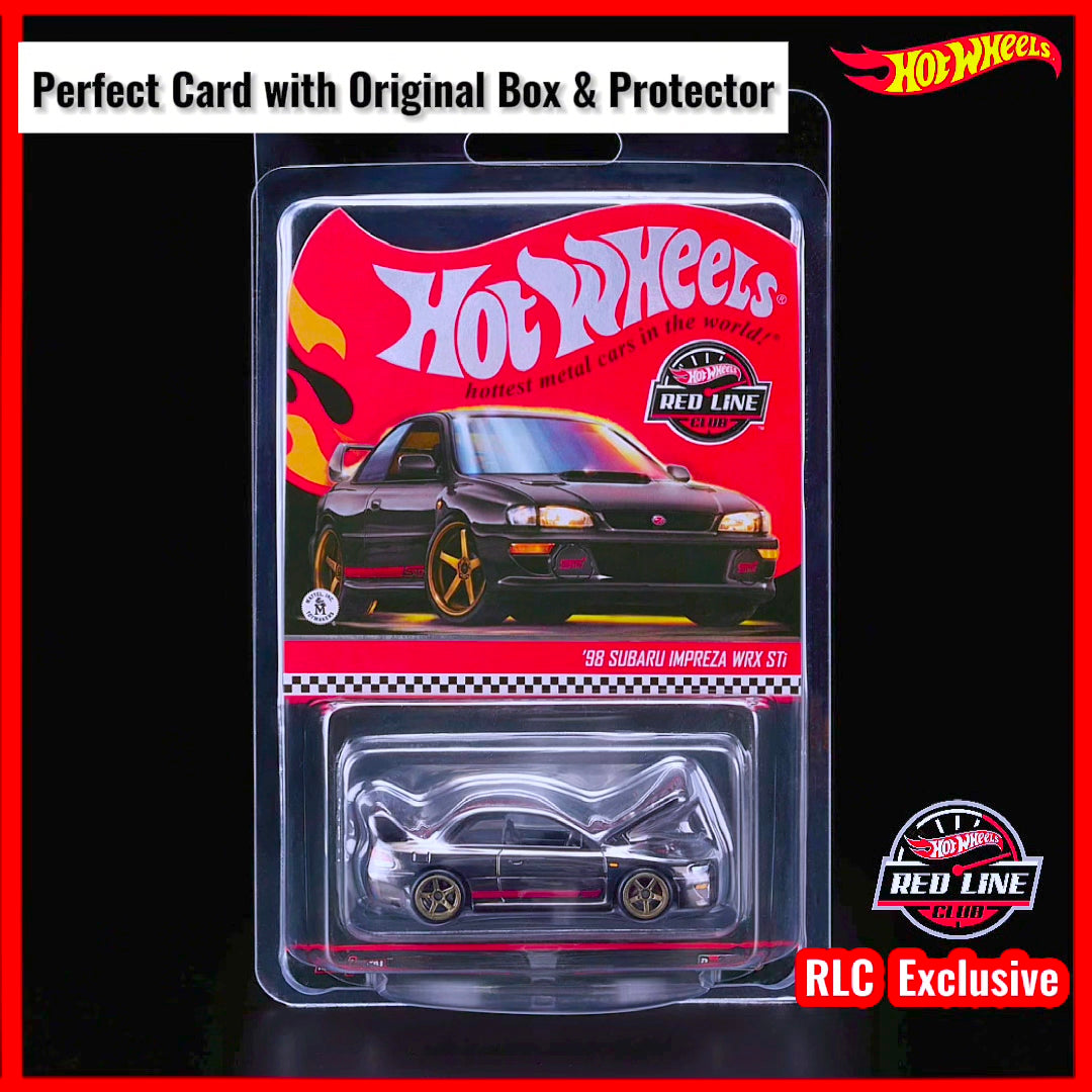 HotWheels RLC ’98 Subaru Impreza WRX STi Hot Wheels Subaru Impreza WRX Sti RLC 2025 Metal Gun Grey