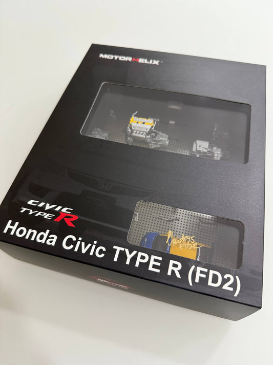Yellow-Blue Livery Civic Type-R FD2 Box Set