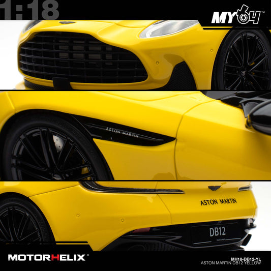 [Motorhelix] Aston Martin DB12 - Yellow