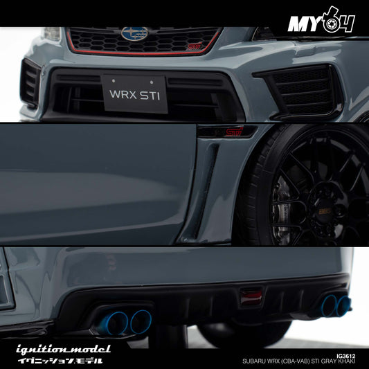 [Ignition Model] Subaru WRX (CBA-VAB) STI - Gray Khaki