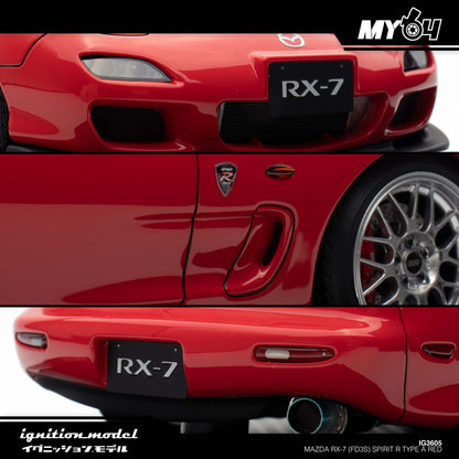 [Ignition Model] Mazda RX-7 (FD3S) Spirit R Type A - Red