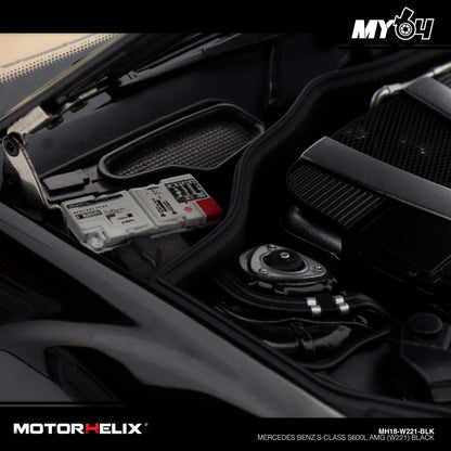 [Motorhelix] Mercedes Benz S-Class S600L AMG (W221) - Black