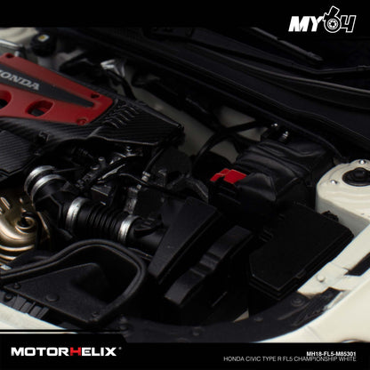 [Motorhelix] 1:18 Honda Civic Type R FL5 - Championship White