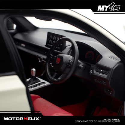 [Motorhelix] 1:18 Honda Civic Type R FL5 - Championship White