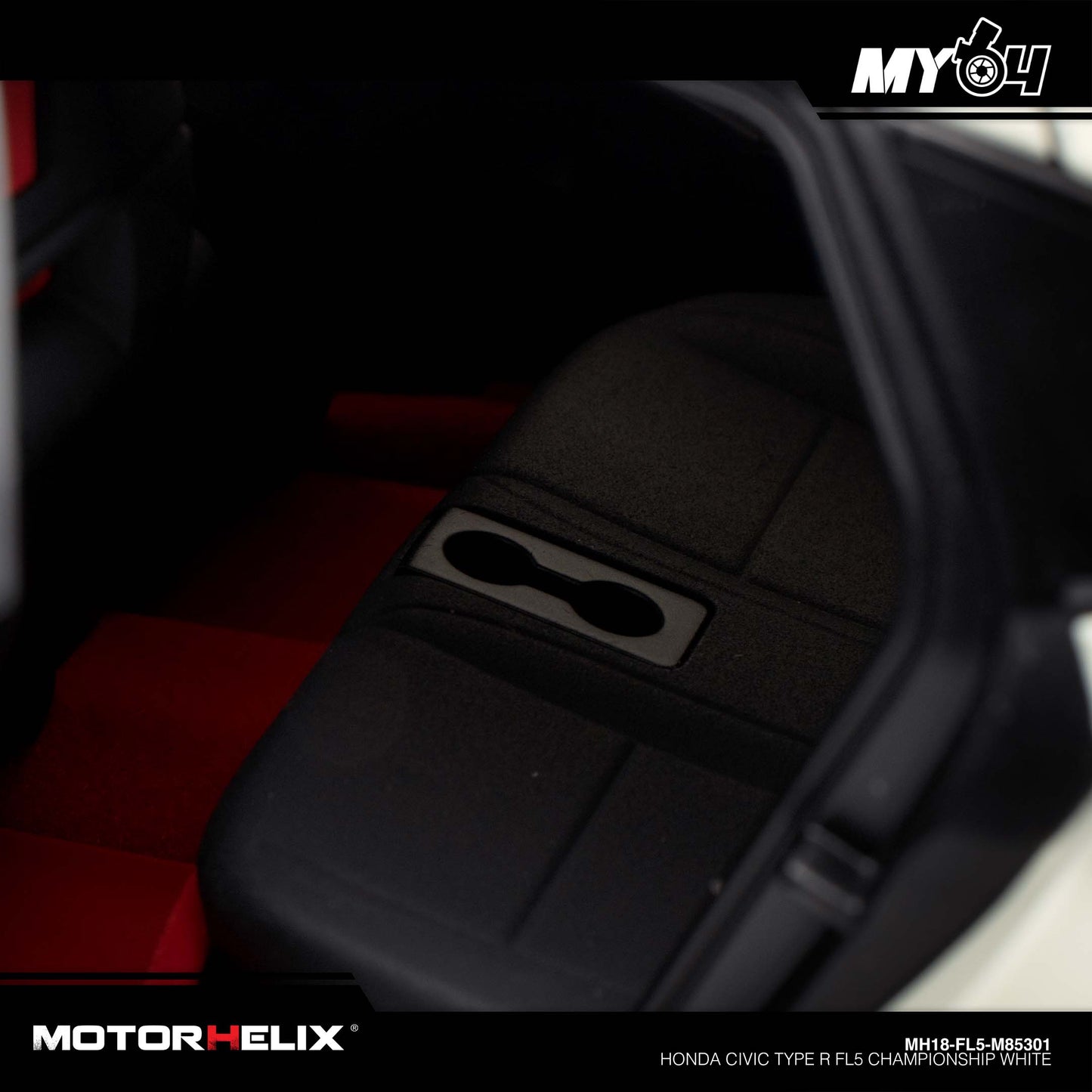 [Motorhelix] 1:18 Honda Civic Type R FL5 - Championship White