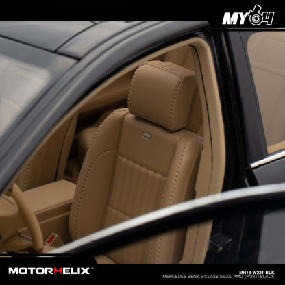 [Motorhelix] Mercedes Benz S-Class S600L AMG (W221) - Black