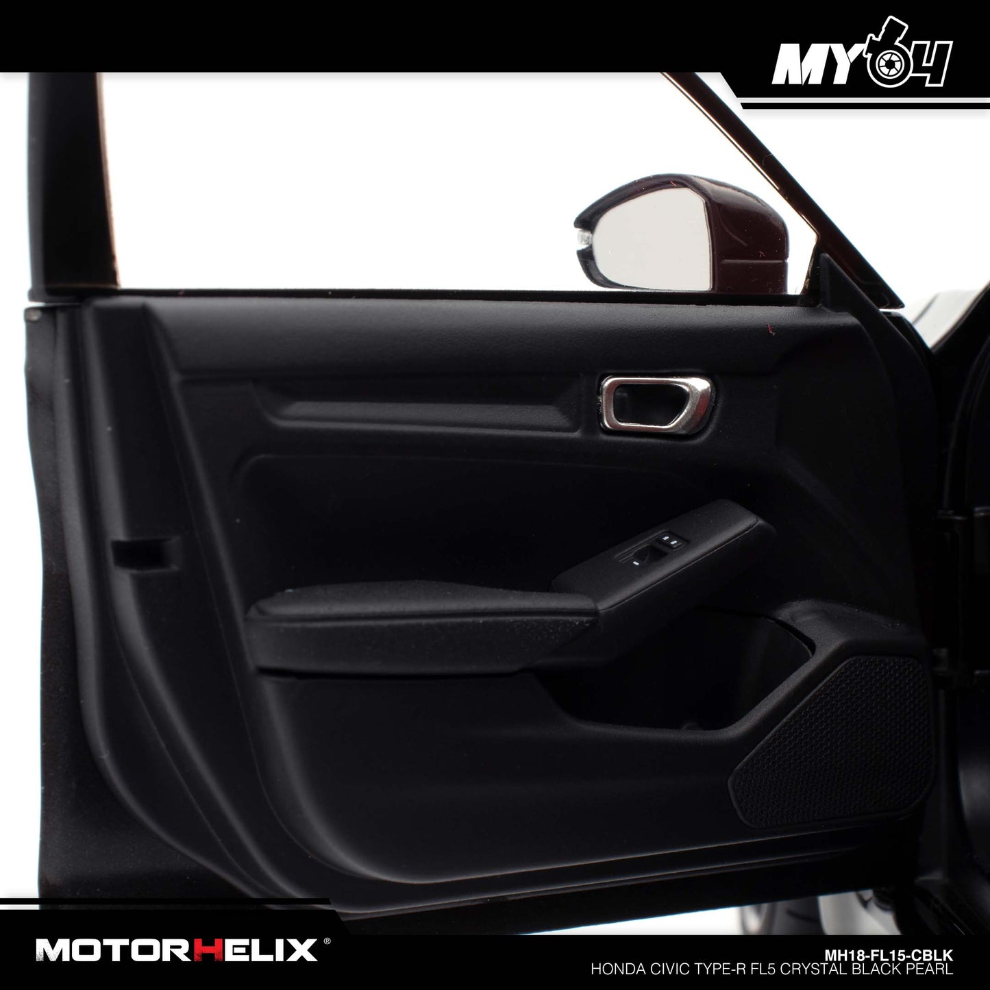 [Motorhelix] 1:18 Honda Civic Type-R FL5 - Crystal Black Pearl