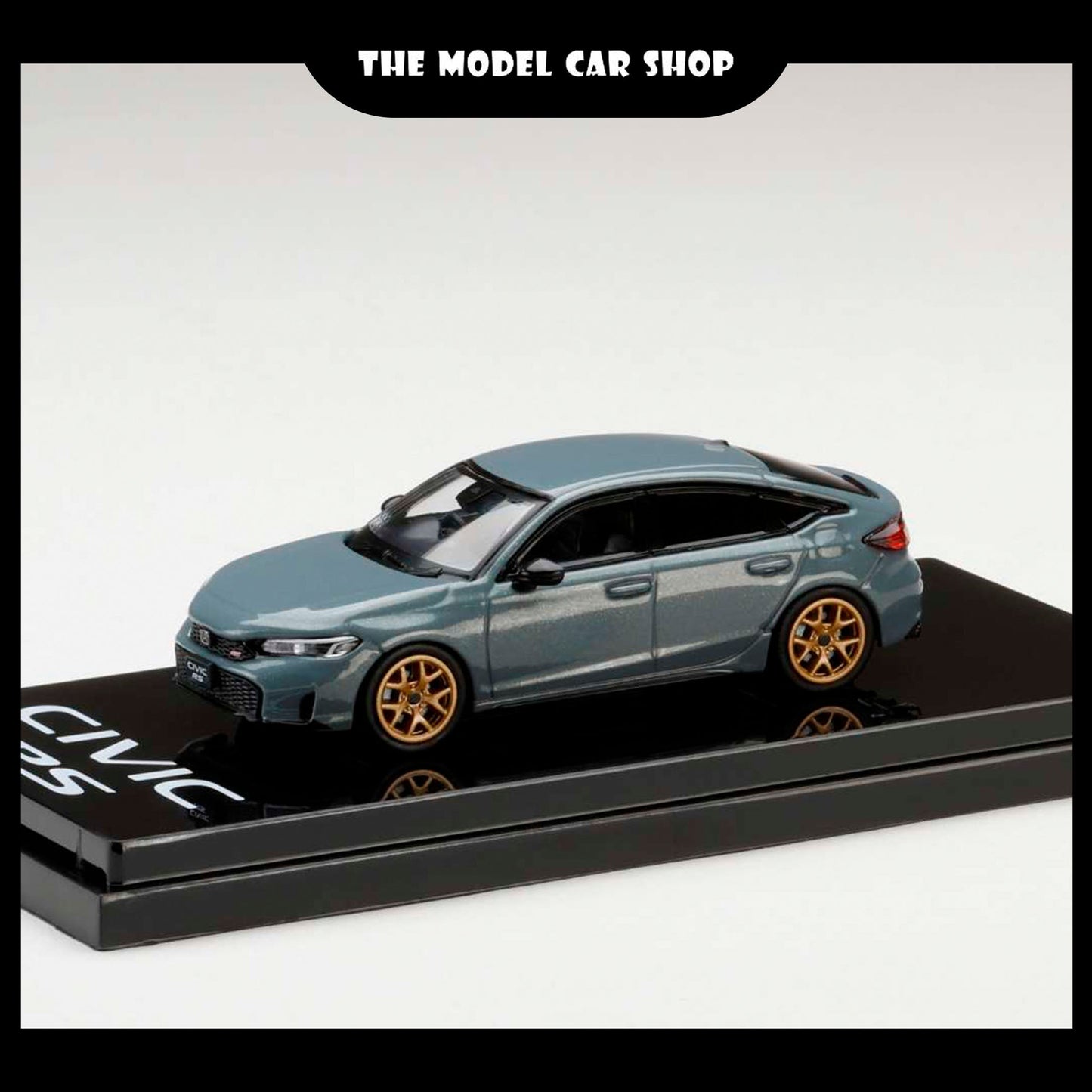 (UNSEAL UNIT) [Hobby Japan] Honda Civic RS Customized Version - Sonic Gray Pearl