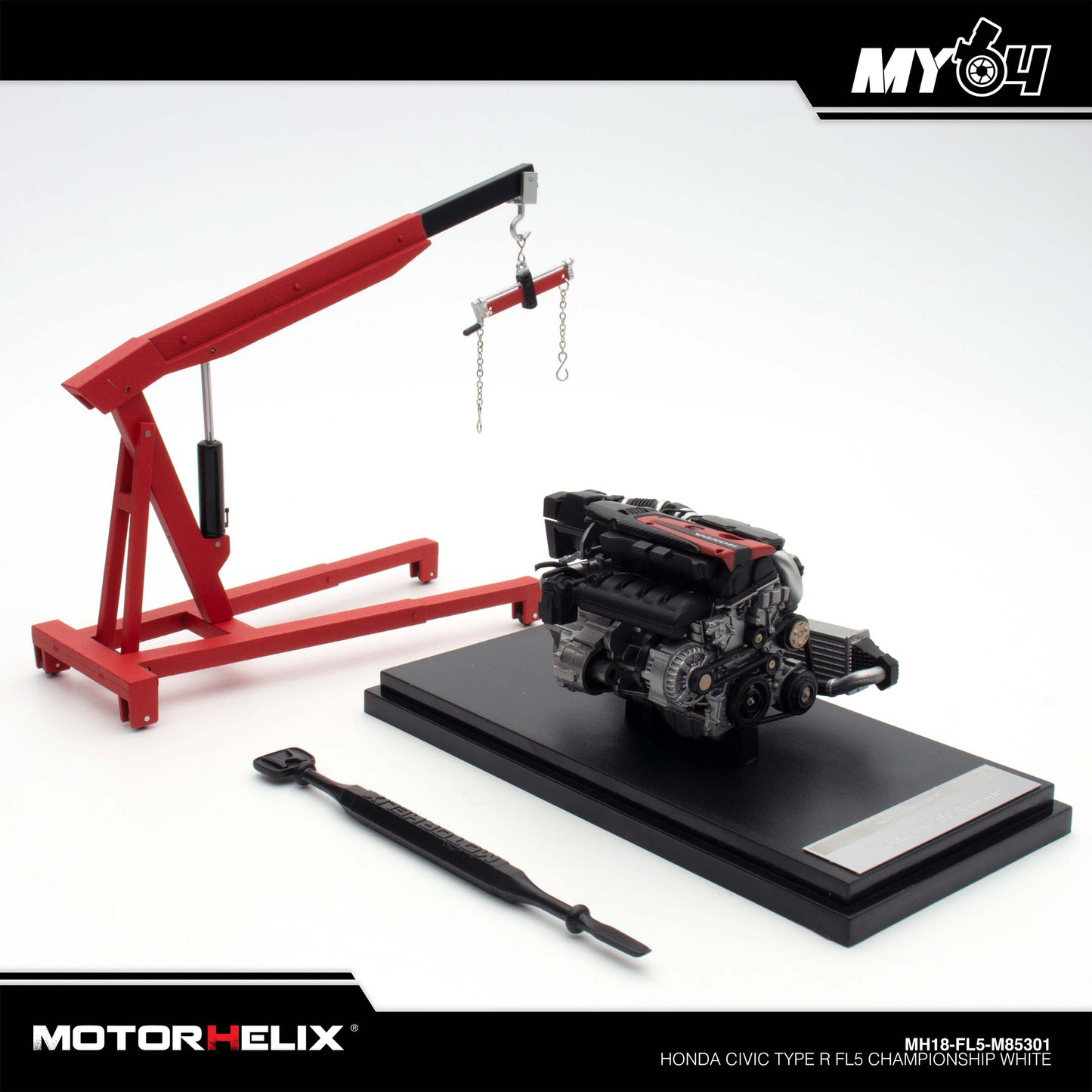 [Motorhelix] 1:18 Honda Civic Type R FL5 - Championship White