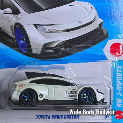 Hot Wheels Toyota Prius White 2026 First Edition [New Casting] White Toyota Prius with Roofbox Hotwheels JDM 2026 New