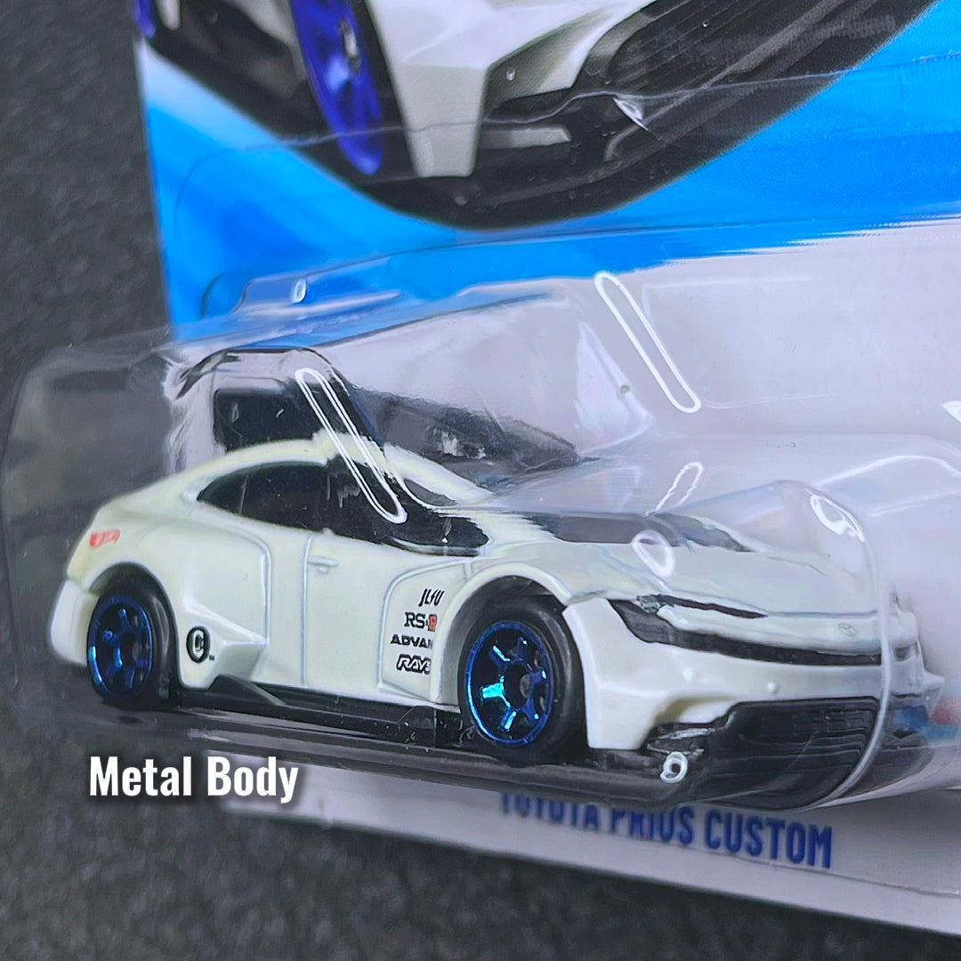 Hot Wheels Toyota Prius White 2026 First Edition [New Casting] White Toyota Prius with Roofbox Hotwheels JDM 2026 New