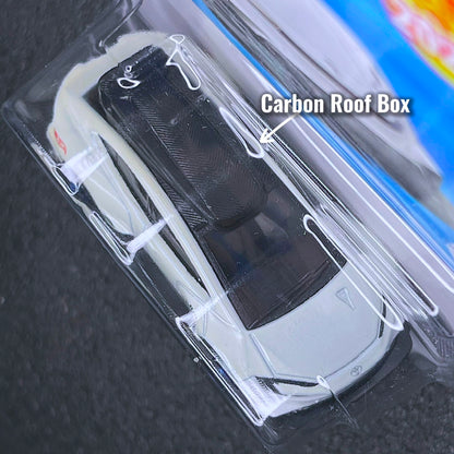 Hot Wheels Toyota Prius White 2026 First Edition [New Casting] White Toyota Prius with Roofbox Hotwheels JDM 2026 New