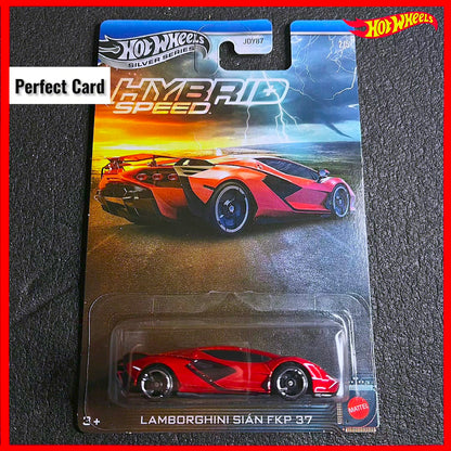 Hot Wheels Lamborghini Sian FKP37 Red Hybrid Speed 2024 Silver Series Collection Hyper Car Diecast Hotwheels Lamborghini Sian Fkp 37 Hotwheel Lamborghini Sian 2025 Lamborghini Merah Super Car Toy