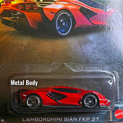 Hot Wheels Lamborghini Sian FKP37 Red Hybrid Speed 2024 Silver Series Collection Hyper Car Diecast Hotwheels Lamborghini Sian Fkp 37 Hotwheel Lamborghini Sian 2025 Lamborghini Merah Super Car Toy