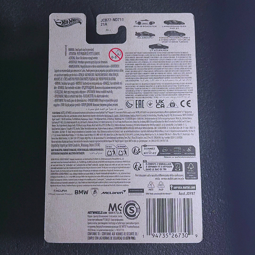 Hot Wheels Lamborghini Sian FKP37 Red Hybrid Speed 2024 Silver Series Collection Hyper Car Diecast Hotwheels Lamborghini Sian Fkp 37 Hotwheel Lamborghini Sian 2025 Lamborghini Merah Super Car Toy