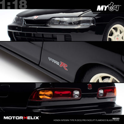 [Motorhelix] Honda Integra Type R (DC2) Pre-Facelift  - Flamenco Black Pearl