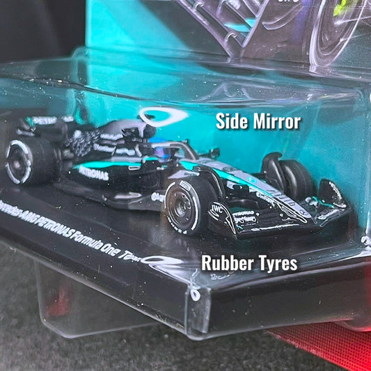 Hot Wheels F1 Mercedes AMG Petronas Formula One Team #63 with George Russell 2025 F1 Mercedes Car Hotwheels Mercedes Benz F1 Petronas AMG F1 Vehicle No.63 Mercedes AMG F1 Car Hotwheel F1 Mercedes Formula 1 Mercedes Hot wheel 44 Lewis Hamilton F1
