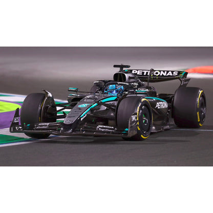 Hot Wheels F1 Mercedes AMG Petronas Formula One Team #63 with George Russell 2025 F1 Mercedes Car Hotwheels Mercedes Benz F1 Petronas AMG F1 Vehicle No.63 Mercedes AMG F1 Car Hotwheel F1 Mercedes Formula 1 Mercedes Hot wheel 44 Lewis Hamilton F1