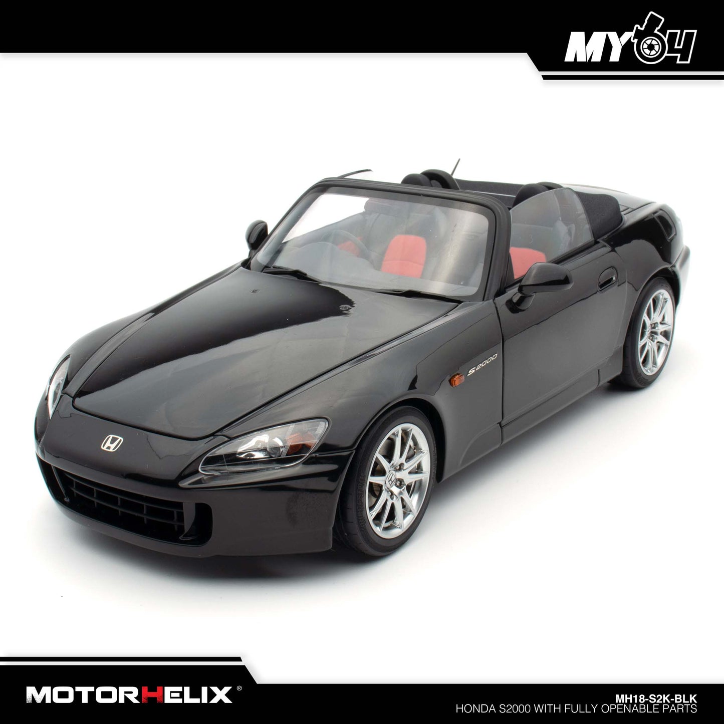 [Motorhelix] Honda S2000 With Fully Openable Parts