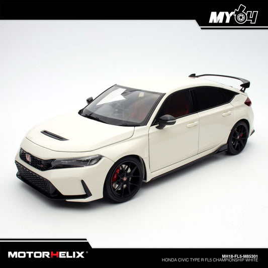 [Motorhelix] 1:18 Honda Civic Type R FL5 - Championship White