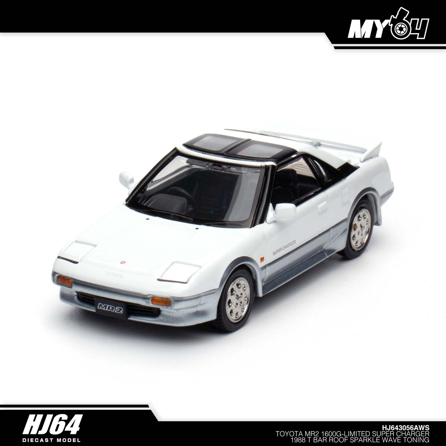 [Hobby Japan] Toyota MR2 1600G - Limited Super Charger 1988 T Bar Roof - Sparkle Wave Toning