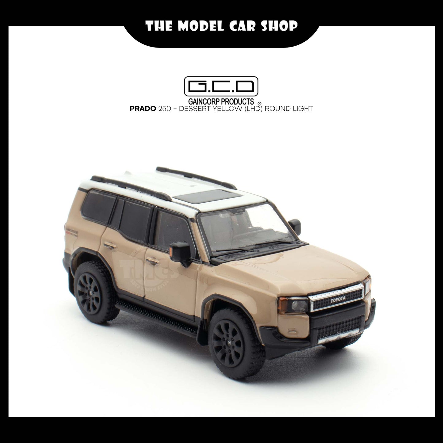 [GCD] Prado 250 - Dessert Yellow (LHD) Round Light (419)