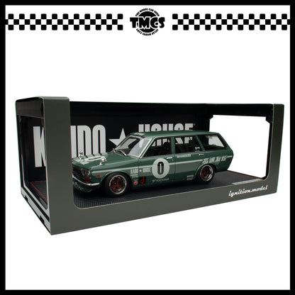 [Ignition Model] 1:18 Datsun Bluebird (510) Wagon - Green