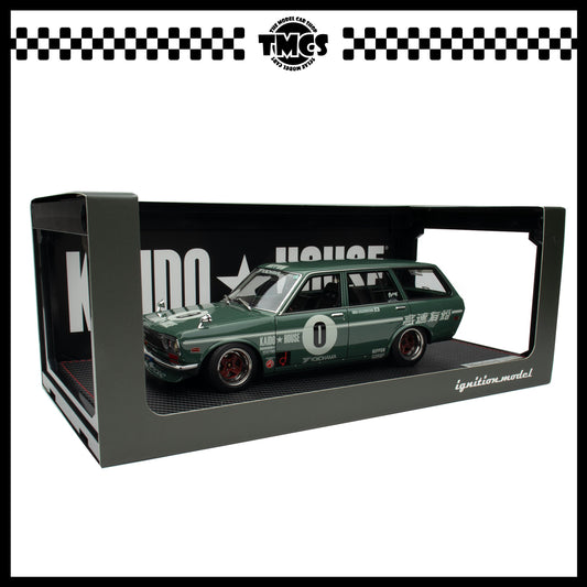 [Ignition Model] 1:18 Datsun Bluebird (510) Wagon - Green