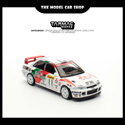 [Tarmac Works] Mitsubishi Lancer Evolution II Rallye Monte-Carlo 1995 T. Mäkinen / S. Harjanne