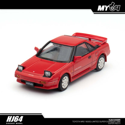 [Hobby Japan] Toyota MR2 1600G - Limited Super Charger 1986 - Super Red II