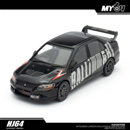 (UNSEAL UNIT) [Hobby Japan] Mitsubishi Lancer Evolution 7 GSR RALLIART - Amethyst Black Pearl