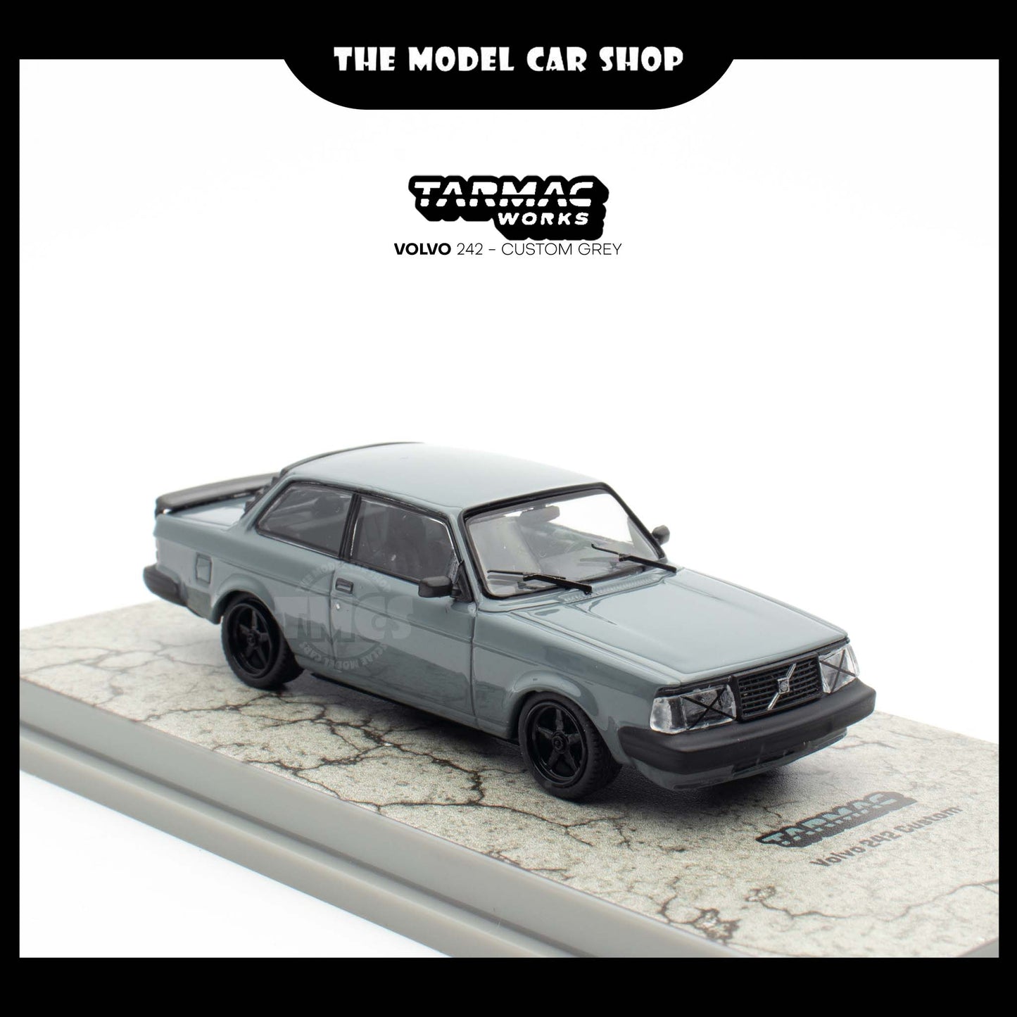 [Tarmac Works] Volvo 242 - Custom Grey