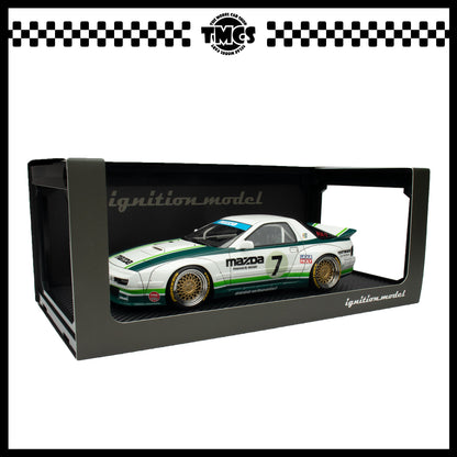 [Ignition Model] Pandem RX-7 (FC3S) - White/Green