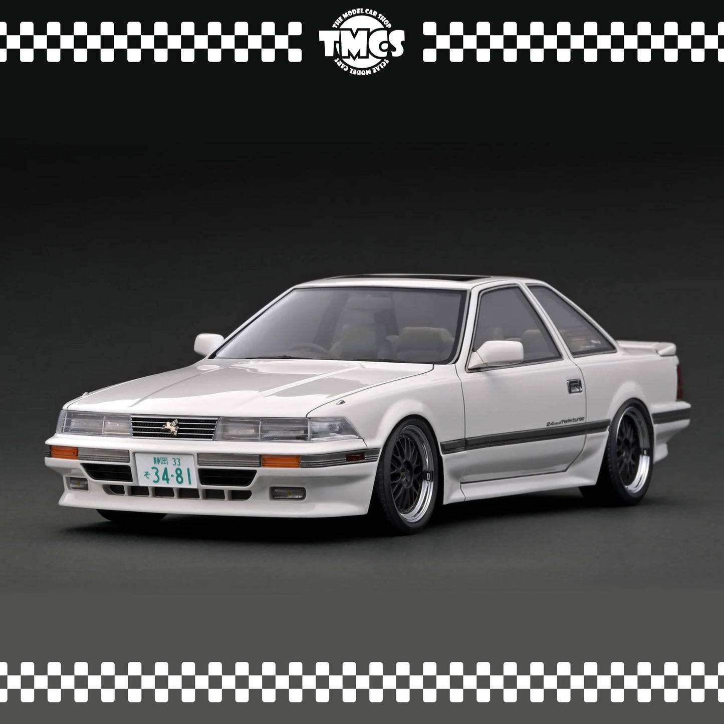 [Ignition Model] 1:18 Toyota Soarer (Z20) 2.0GT-Twin Turbo L - White