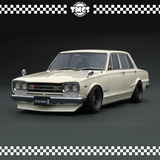 [Ignition Model] 1:18 Nissan Skyline 2000 GT-R (PGC10) - White