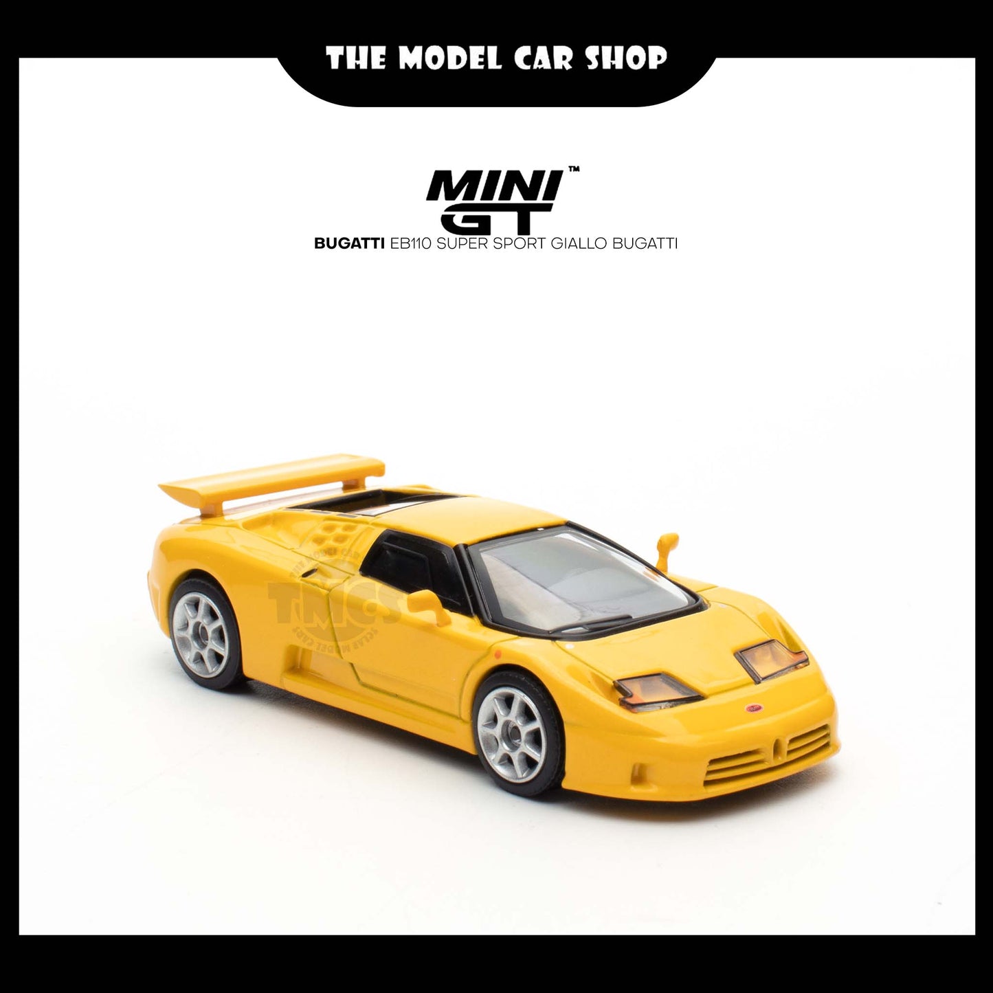 (UNSEAL UNIT) [MINI GT] Bugatti EB110 Super Sport Giallo Bugatti