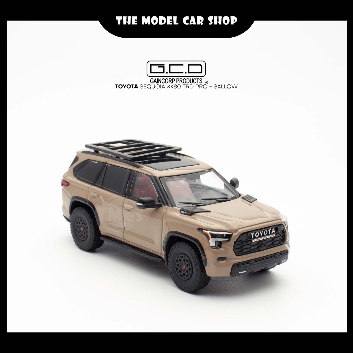 [GCD] Toyota Sequoia XK80 TRD Pro - Sallow (439)