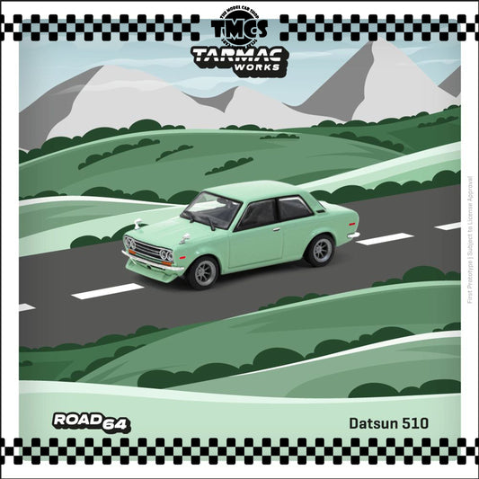 [Tarmac Works] Datsun 510 - Light Green