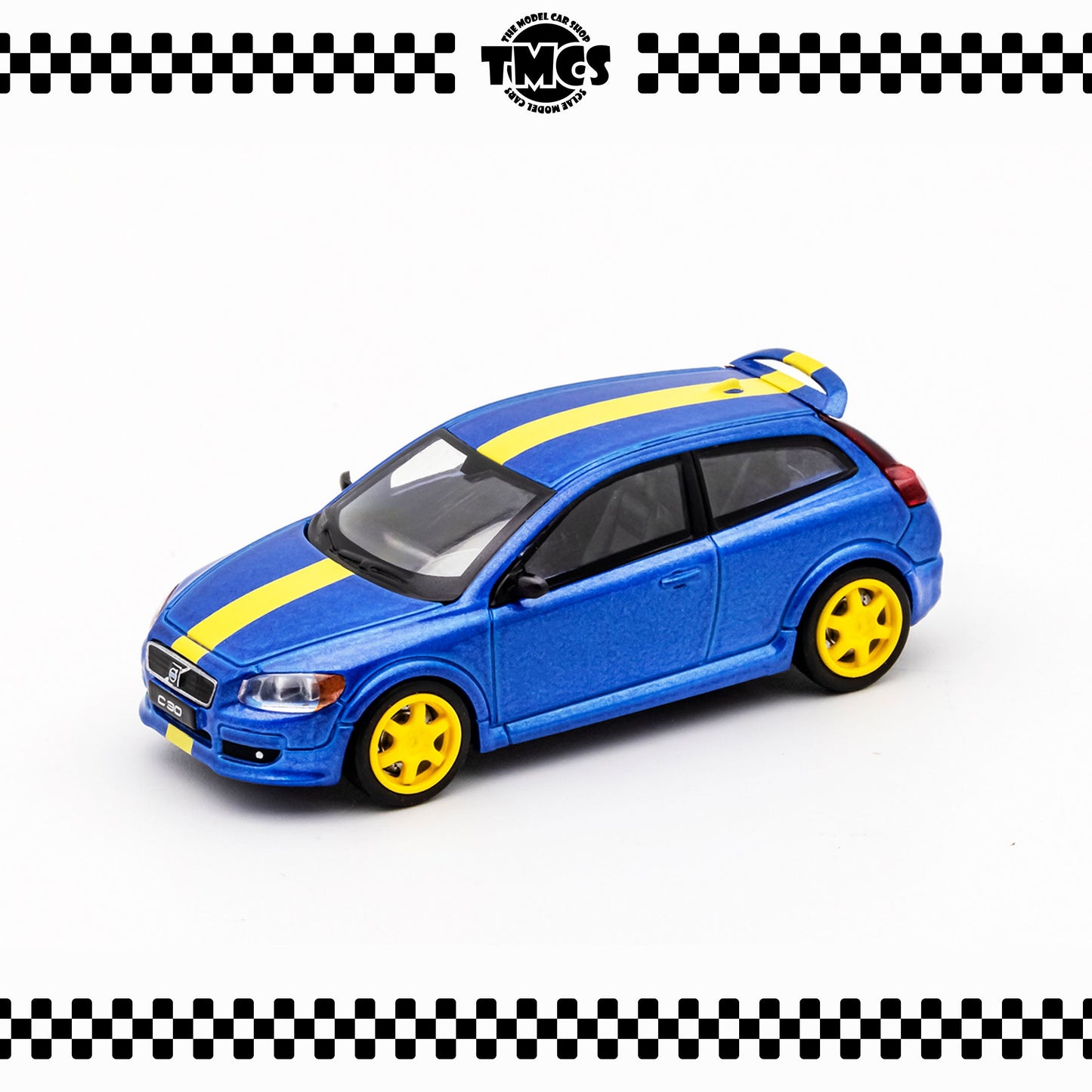 (UNSEAL UNIT) [DCT] Volvo C30 - Blue with Yellow Stripe