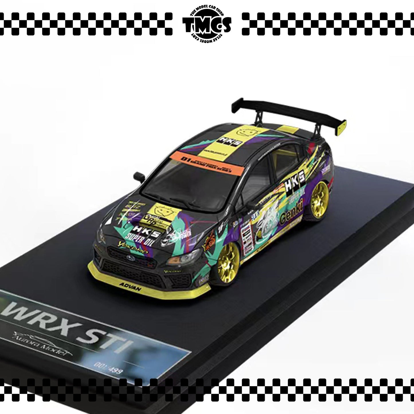 [Aurora Model] Subaru WRX STI - HKS