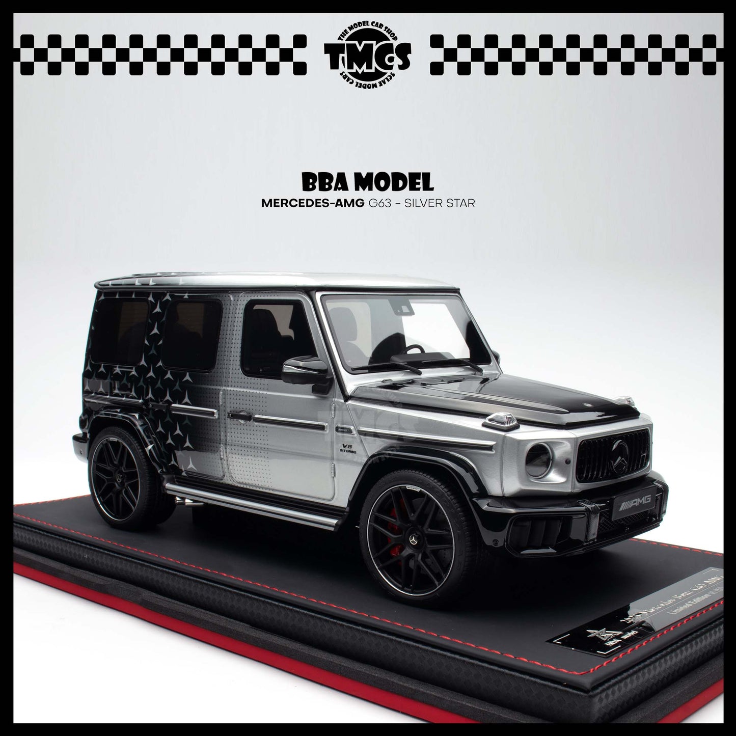 [BBA] 1:18 Mercedes-AMG G63 - Silver Star