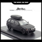[Stance Hunters] E46 Wagon with Roof Cargo - Matte Black with Black TE37