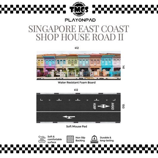 [Play On Pad] East Coast House Road Diorama (Melaka Style)