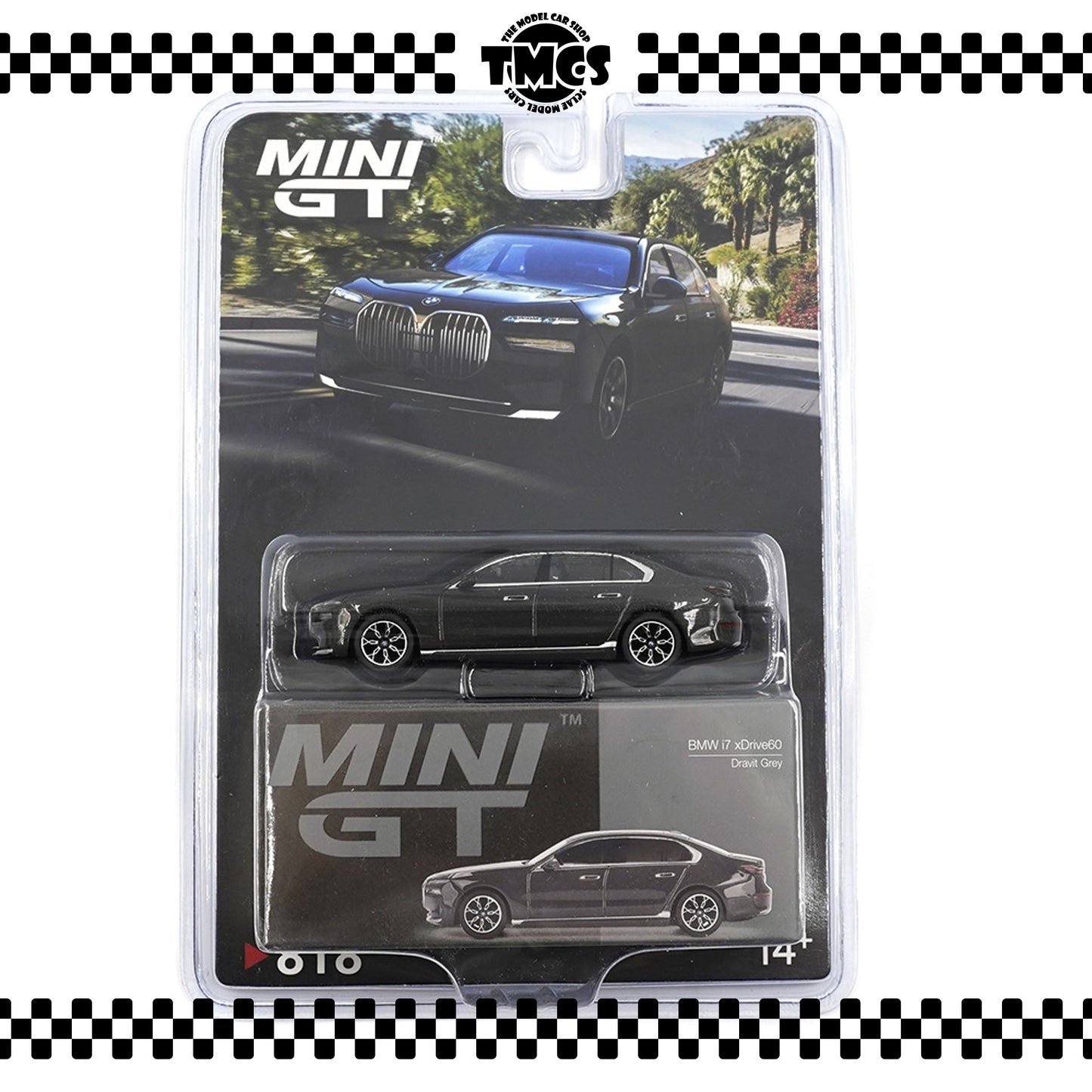 [MINI GT] BMW i7 xDrive60 - Dravit Grey Mijo Exclusive