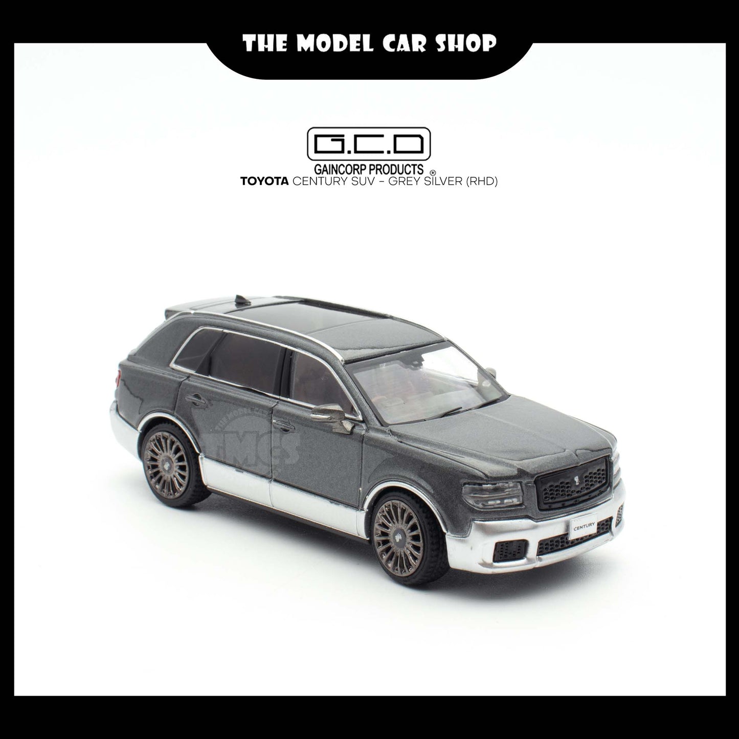 [GCD] Toyota Century SUV - Grey Silver (RHD) (459)