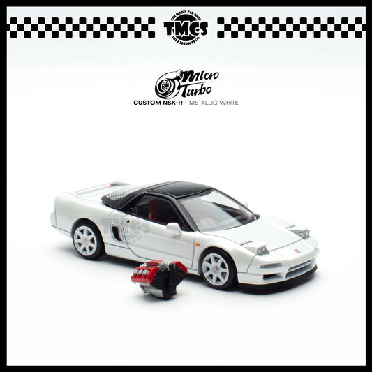 (UNSEAL UNIT) [Micro Turbo] Custom NSX-R - Metallic White