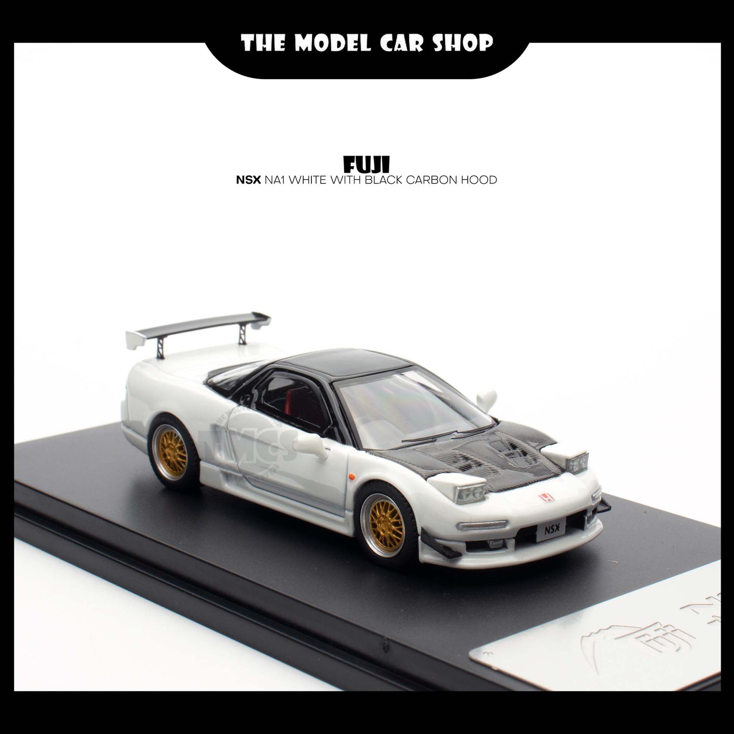 [Fuji] NSX NA1 White with Black Carbon Hood