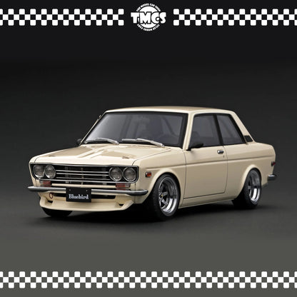 [Ignition Model] 1:18 Datsun Bluebird (510) - White