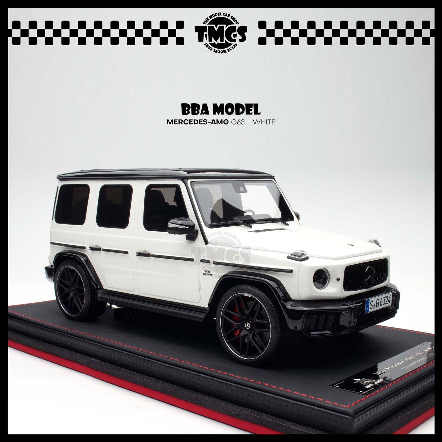 [BBA] 1:18 Mercedes-AMG G63 - White