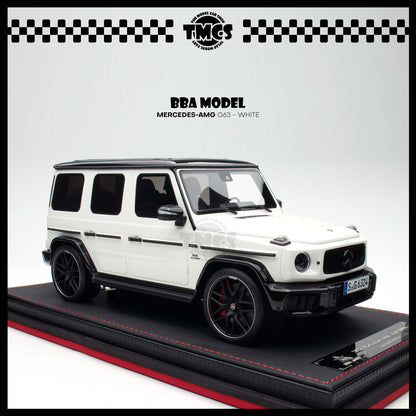 [BBA] 1:18 Mercedes-AMG G63 - White
